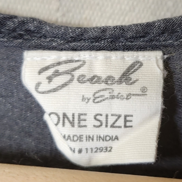 Embroidered Beach cover up one size fits most beautifully made in India - Picture 2 of 4